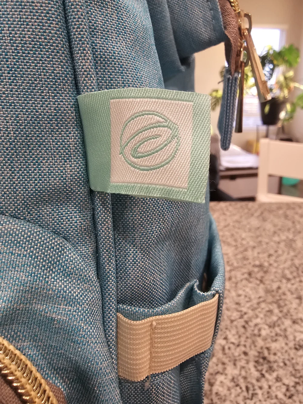 AFBP Sydney Breast Pump Diaper Bag Backpack - Seafoam